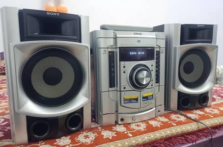 Sony hifi sound audio music home theater woofer deck system