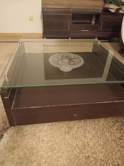 centre table 12 mm k  glass