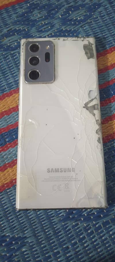 Samsung note 20 ultra 12+128 panal khrab h baki sara mobil ok h