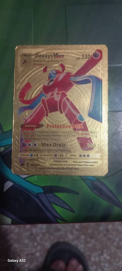 pokemon Card Golden HP 330