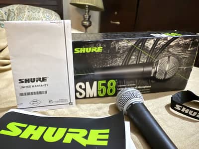 Shure SM58 Dynamic Studio Microphone