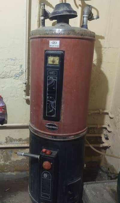 100 liter storage , delux model gas geyser