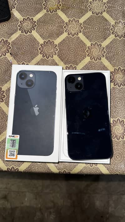 iPhone 13 midnight 128gb pta approved in apple warranty