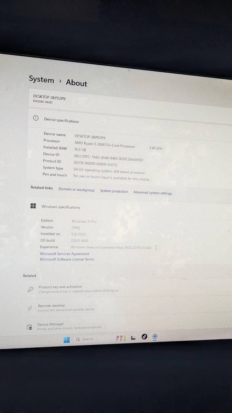 Gaming PC full setup 1