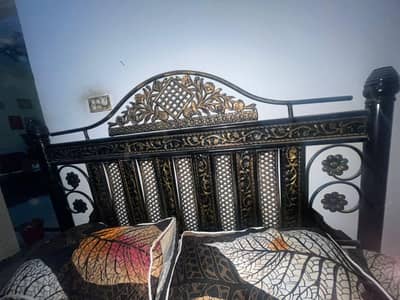 iron bed rarely used fresh