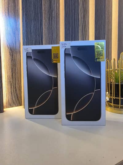 Apple IPhone 16 pro max 256 GB ( Mercantile ) PTA Approved