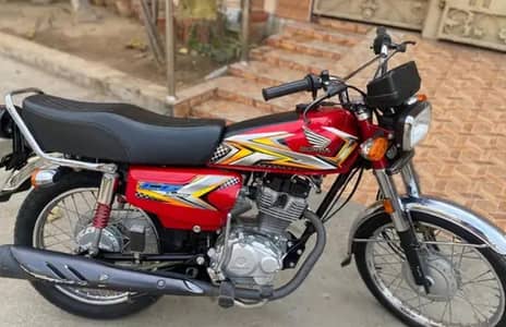 Honda 125 home use new condition