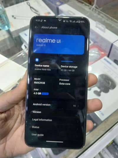 realmi note 60x 4 64