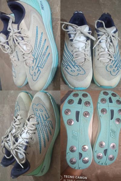 NB cricket spikes shoes