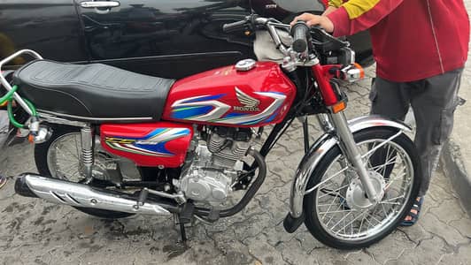 Honda CG 125 – Islamabad Registered – Original & Clear Documents