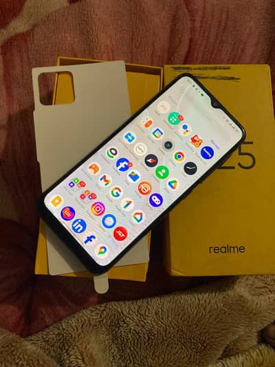 Realme c25 with boxx