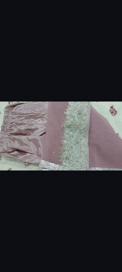 walima maxi with duppta and trouser