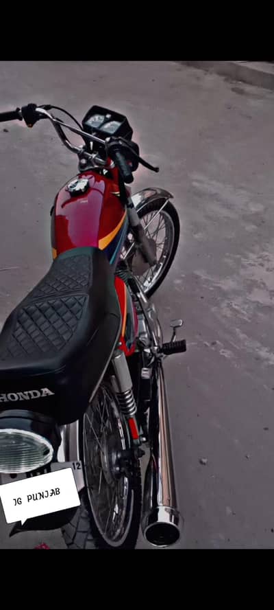 HONDA CG 125 DOWN MODEL TOTAL LUSH CONDITION 10/10
