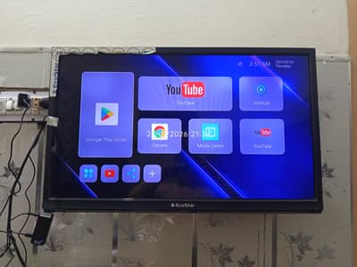 ecostar TV for sale with YouTube device