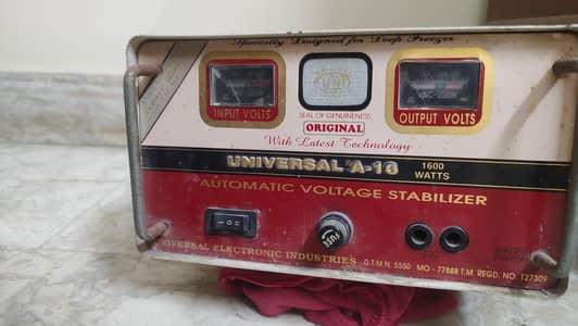 Universal A-16 Voltage Stabilizer