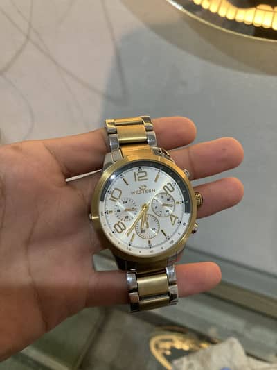 Western watch all original chronograph