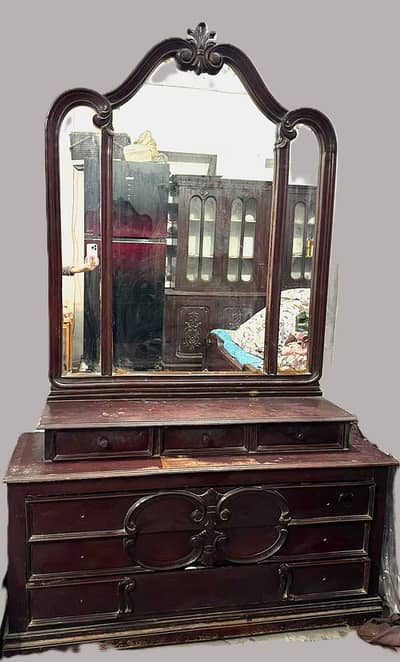 Dressing Table Dark Brown