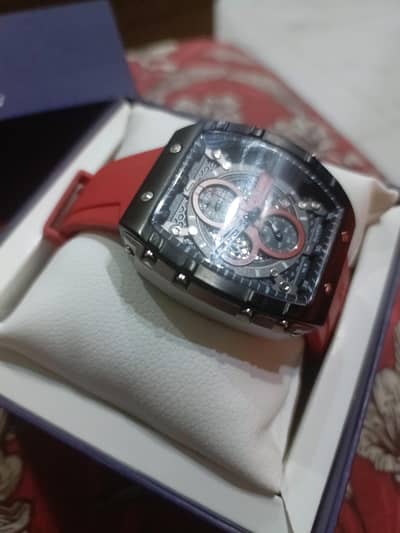 curren chronograph watch