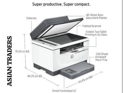 Boxed Packed HP laserjet 234sdw Wifi Duplex All in 1 Print/Scan /Copy