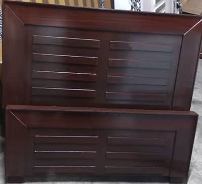 Single bed with mattress