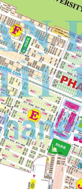 1-Kanal Top Prime Location In E Block Very Reasonable Price In This Location. Walking Distance From Park And Main Road.