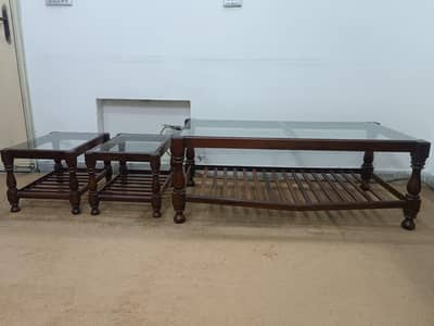 Center and side tables  - Sheesham
