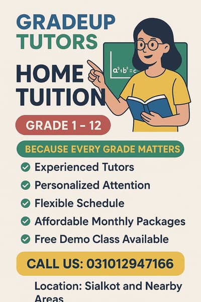 Grade Up Home tutors