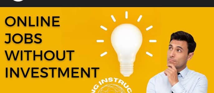 online work available without investment