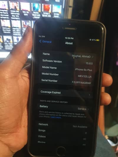 IPHONE 6S PLUS NON PTA GOOD CONDITION FOR SALE