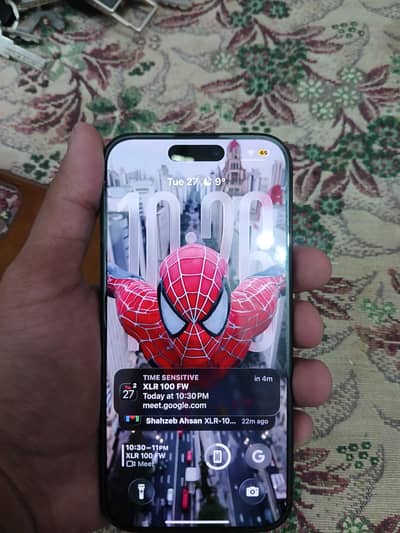 Iphone 15 Pro Black Titanium 256gb 100% BH -- Box Open