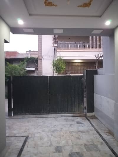 10 Marla half triple story brand new furnished house gass available ha