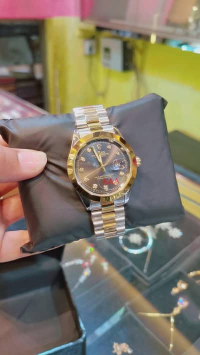 Man watch Rolex brand