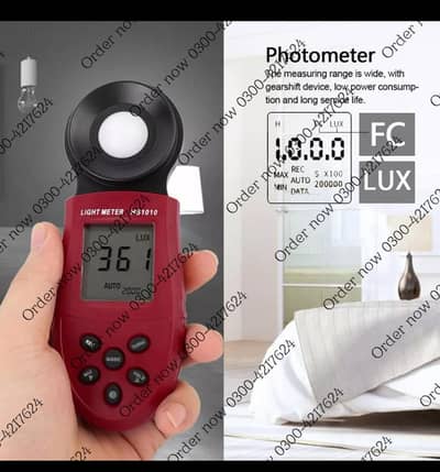 R&D MT30 solar Lux meter GREY 0~200,000lux Range light meter