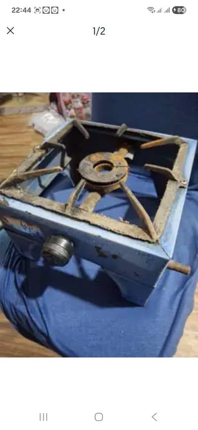 natural gas stove single