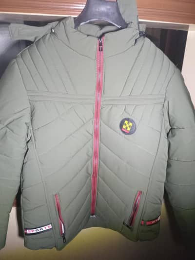 Men,s puffer jacket.