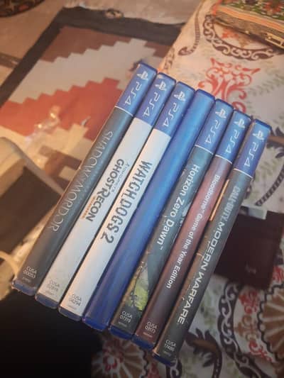 7 PS4 Original CDS FOR SALE URGENTT