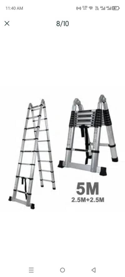 Telescopic ladder
