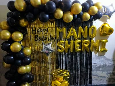 Birthday & Wedding Planner | Qawali Night, Dhol & Full Decor Setup