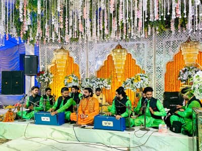 Qawali & Sufi Night Organizer | DJ Sound | Stage Light | Decor Service