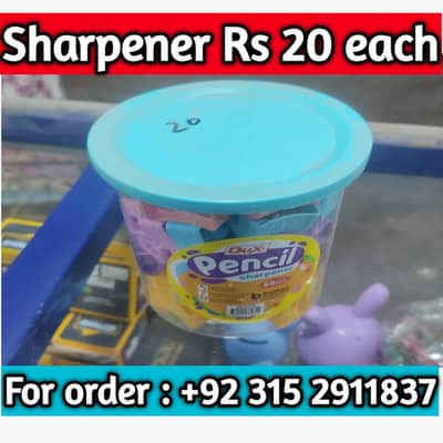 stationary and toys items