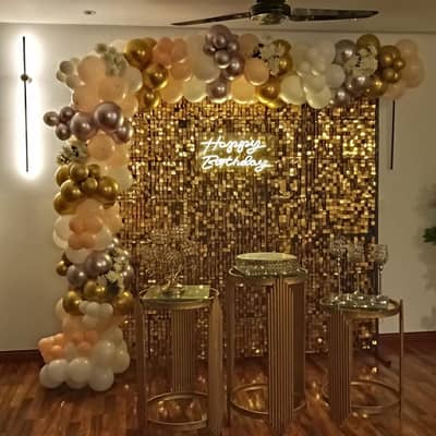 Wedding Mehndi & Birthday Event Decor | Dhol | Qawali | Lighting