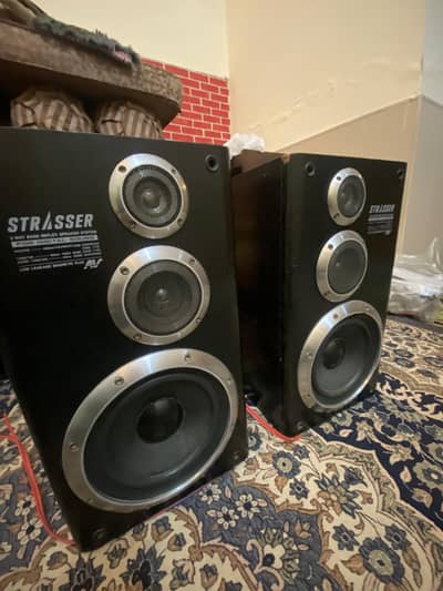 2 speakers with sony amplifier