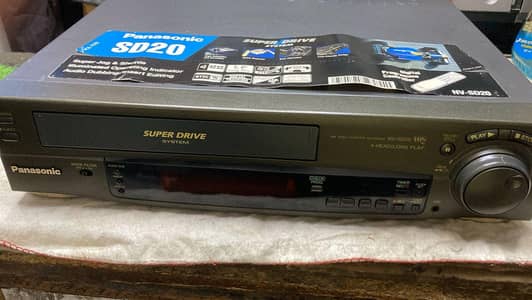 panadonic vcr sd 20 import from dubai