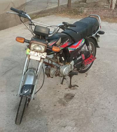 Honda Cd-70 2018B Black For sale