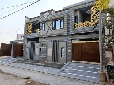 400 Sq Yards Brand New G+1 House for Sale In Saadi town