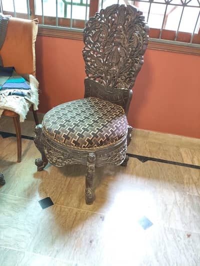 two chair and one table set