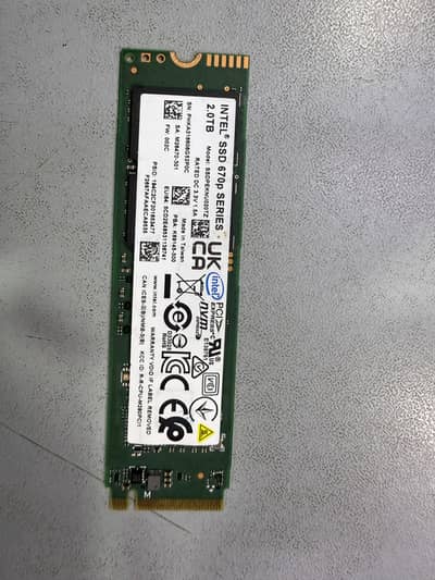 2 TB NVME intel