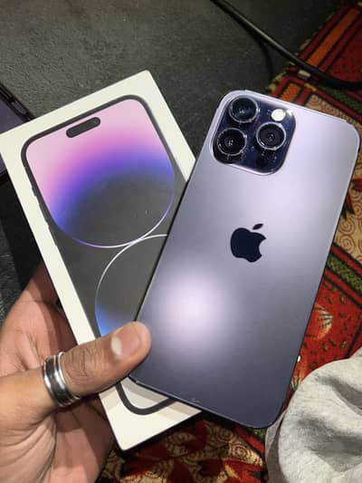 I phone 14 pro max deep purple