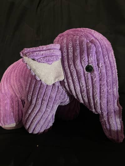 Purple Elephant toy for kids.