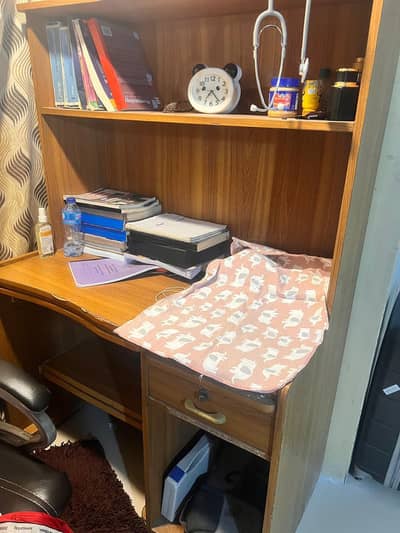 Study table with book  compartment